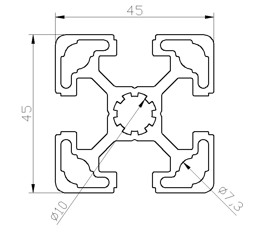 大量铝型材可供选择